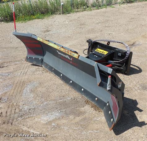 skid steer snow plow for sale